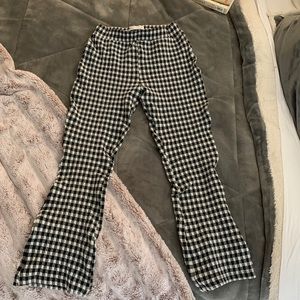 Urban Outfitters Casey Flare Kick Pant Gingham